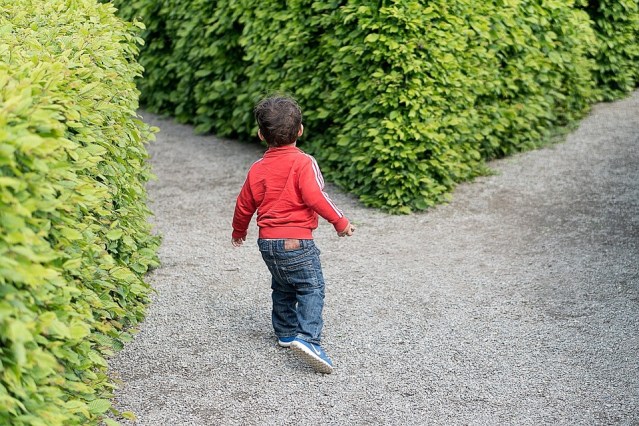 child-in-maze